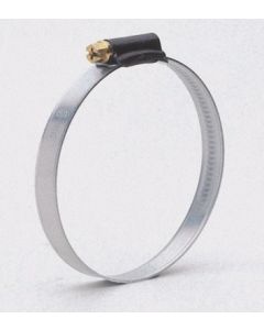 Slangklem met wormschroef, gladde band 12 mm, diverse maten
